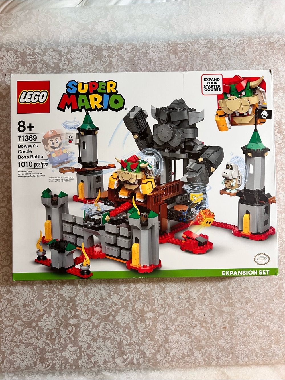 Lego ~ Bowser’s Castle Boss Battle Expansion Set 71369 *packs 1 + 2 missing*